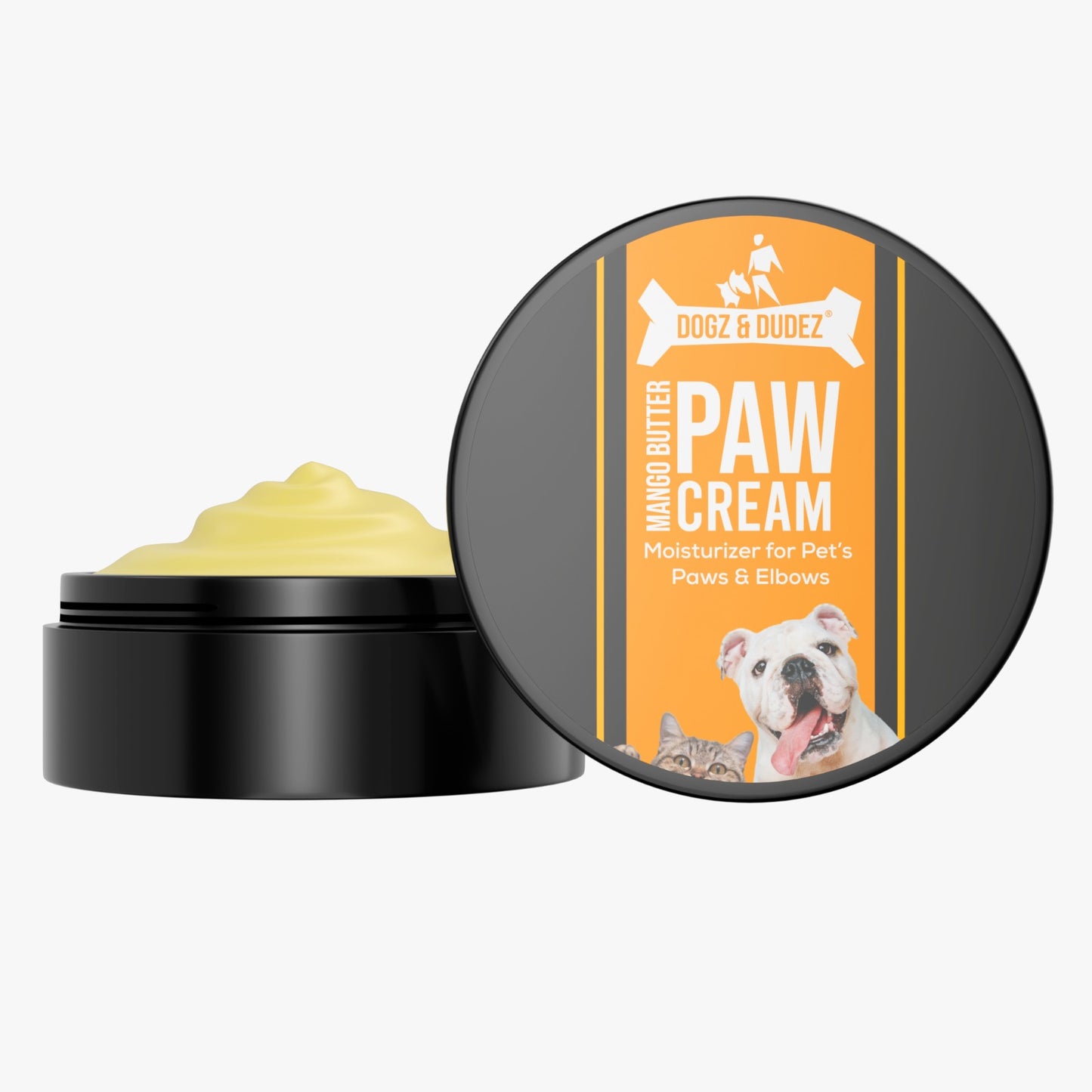 Mango Butter Paw & Elbow Cream with Cocoa, Shea Butter and Coconut Oil For Dogs, Cats and Puppies - 100 gm