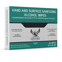 Hand and Surface Cleaning Travel Wipes